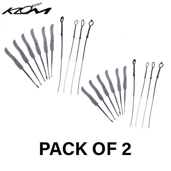 2 x KLOM - 10 Piece Broken Key Extractor (Bundle of 2)