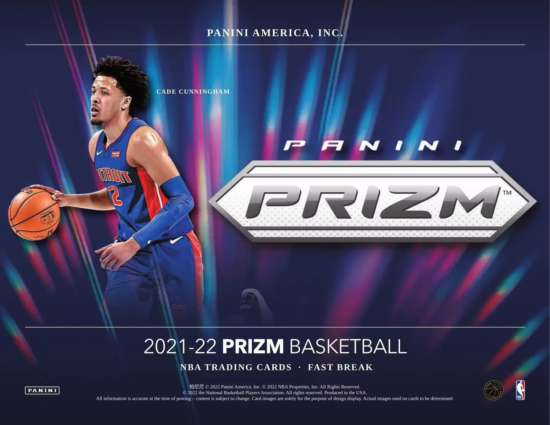 2021-22 Panini Prizm Basketball Fast Break Box