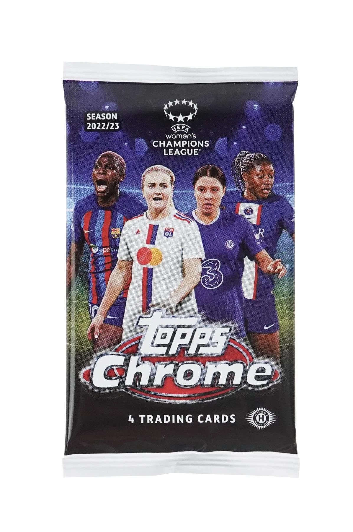 2022-23 Topps Chrome UEFA Women's Champions League Soccer Hobby Box