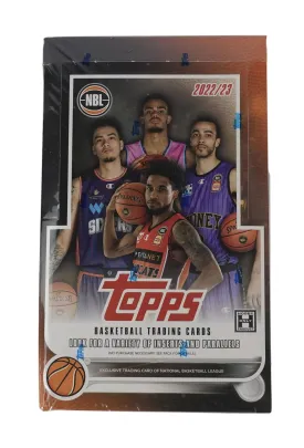 2022-23 Topps NBL Basketball Hobby Box