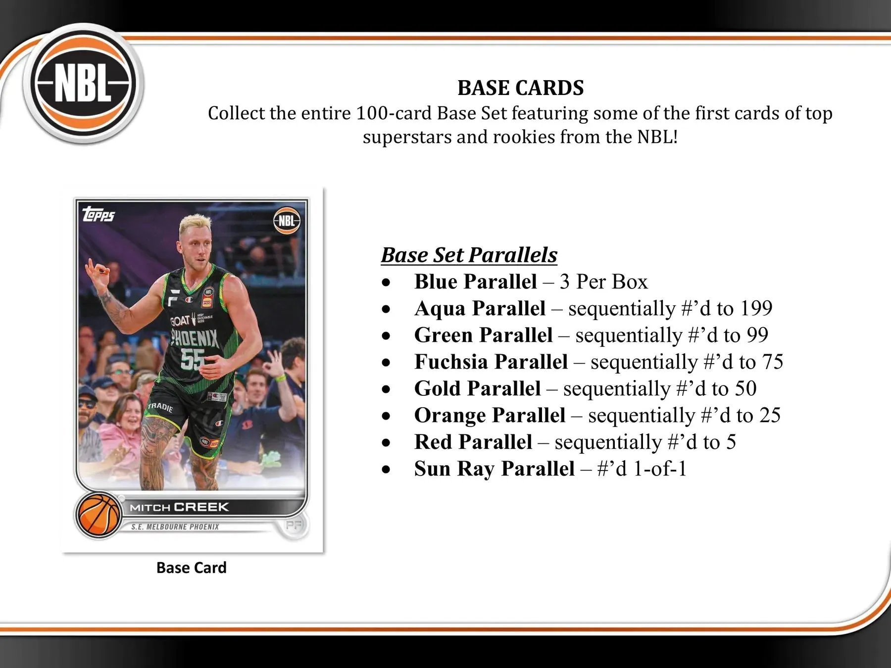 2022-23 Topps NBL Basketball Hobby Box