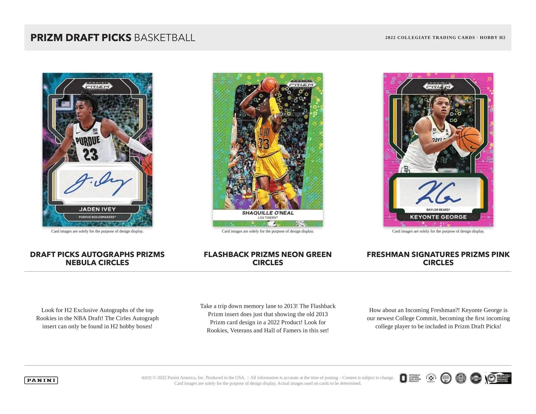 2022/23 Panini Prizm Draft Picks Basketball Fast Break Box