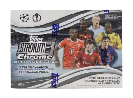 2022/23 Topps Stadium Club Chrome UEFA Club Competitions Soccer Giant Box