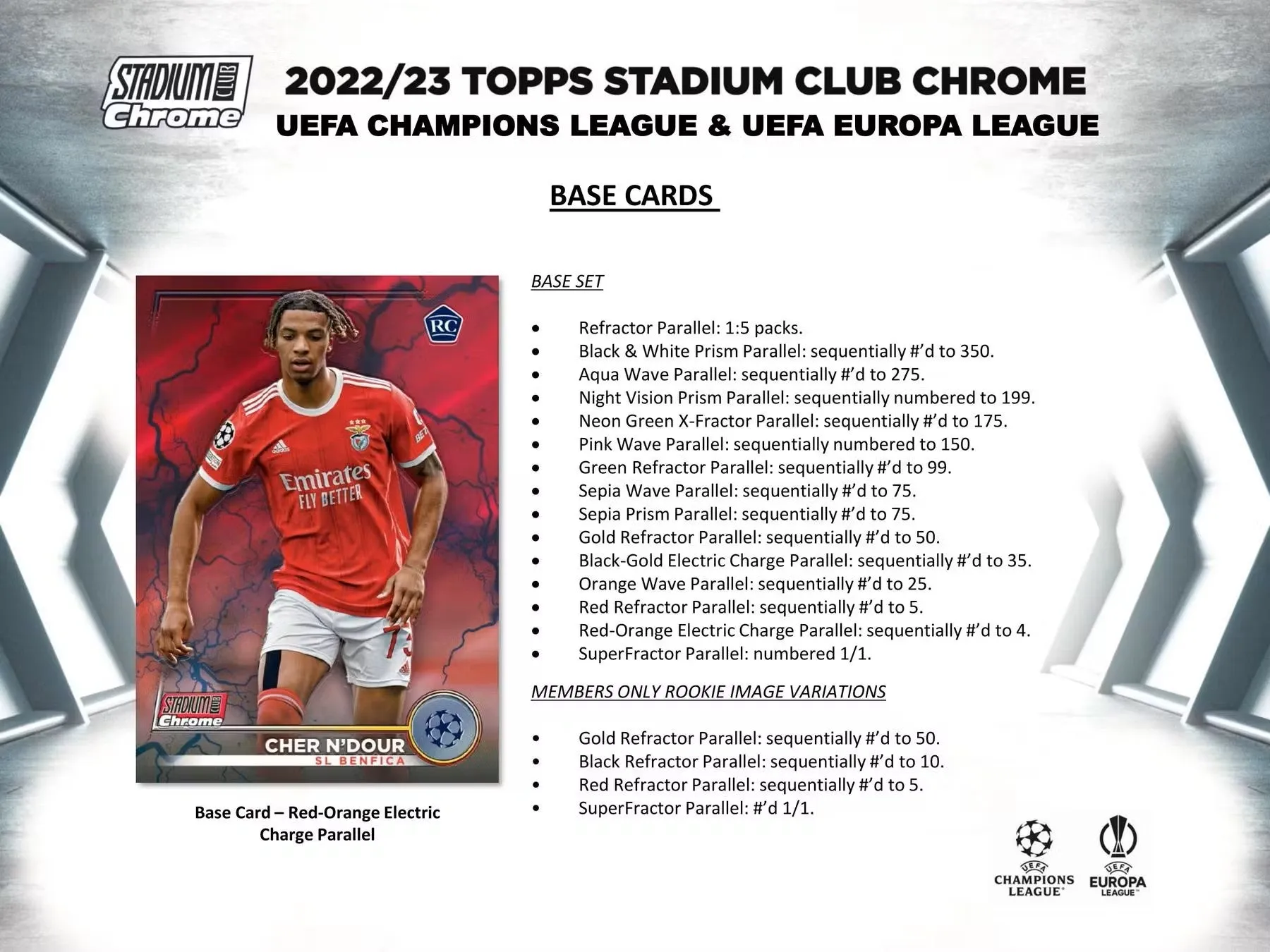 2022/23 Topps Stadium Club Chrome UEFA Club Competitions Soccer Giant Box