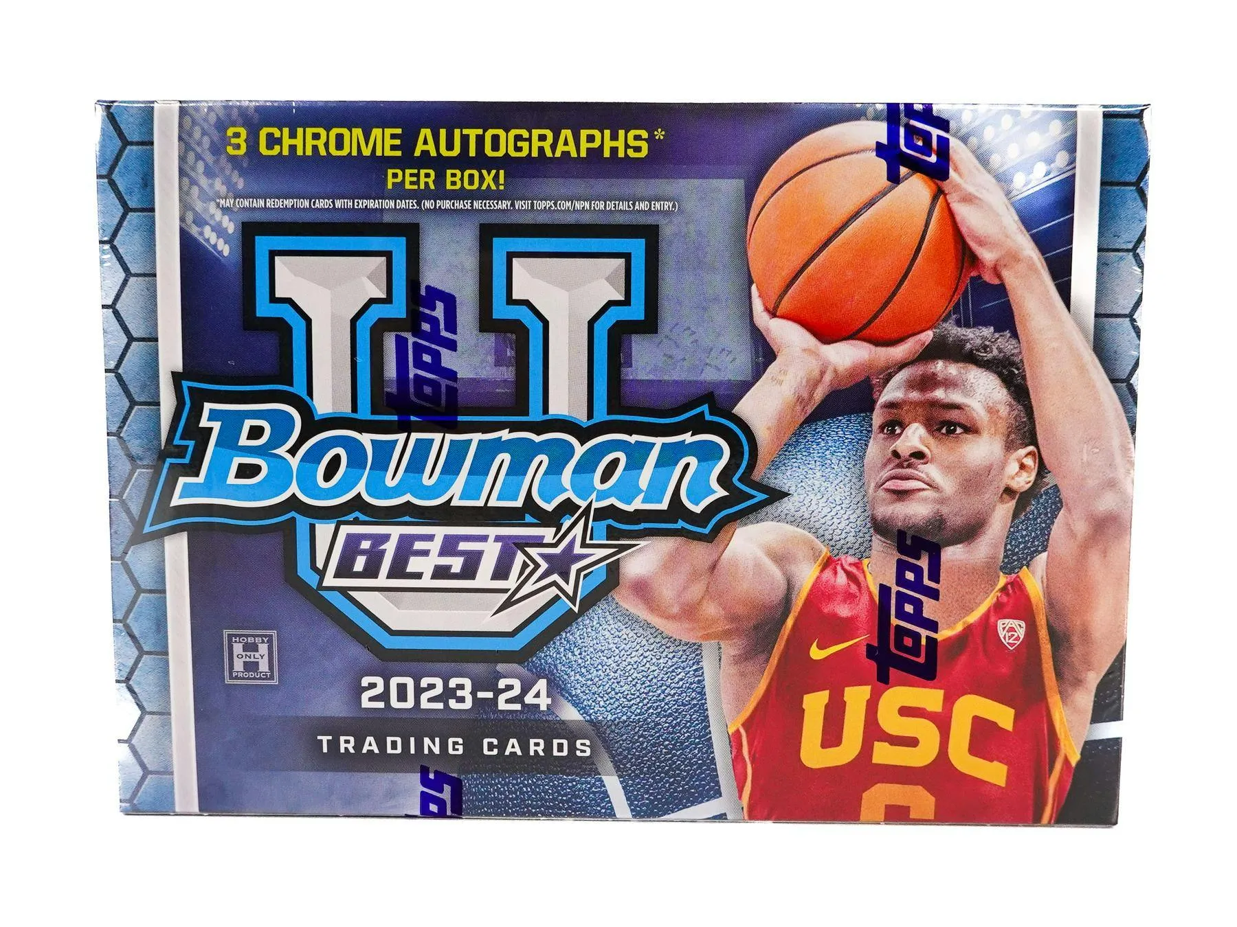 2023-24 Bowman University Best Basketball Breakers Delight Box