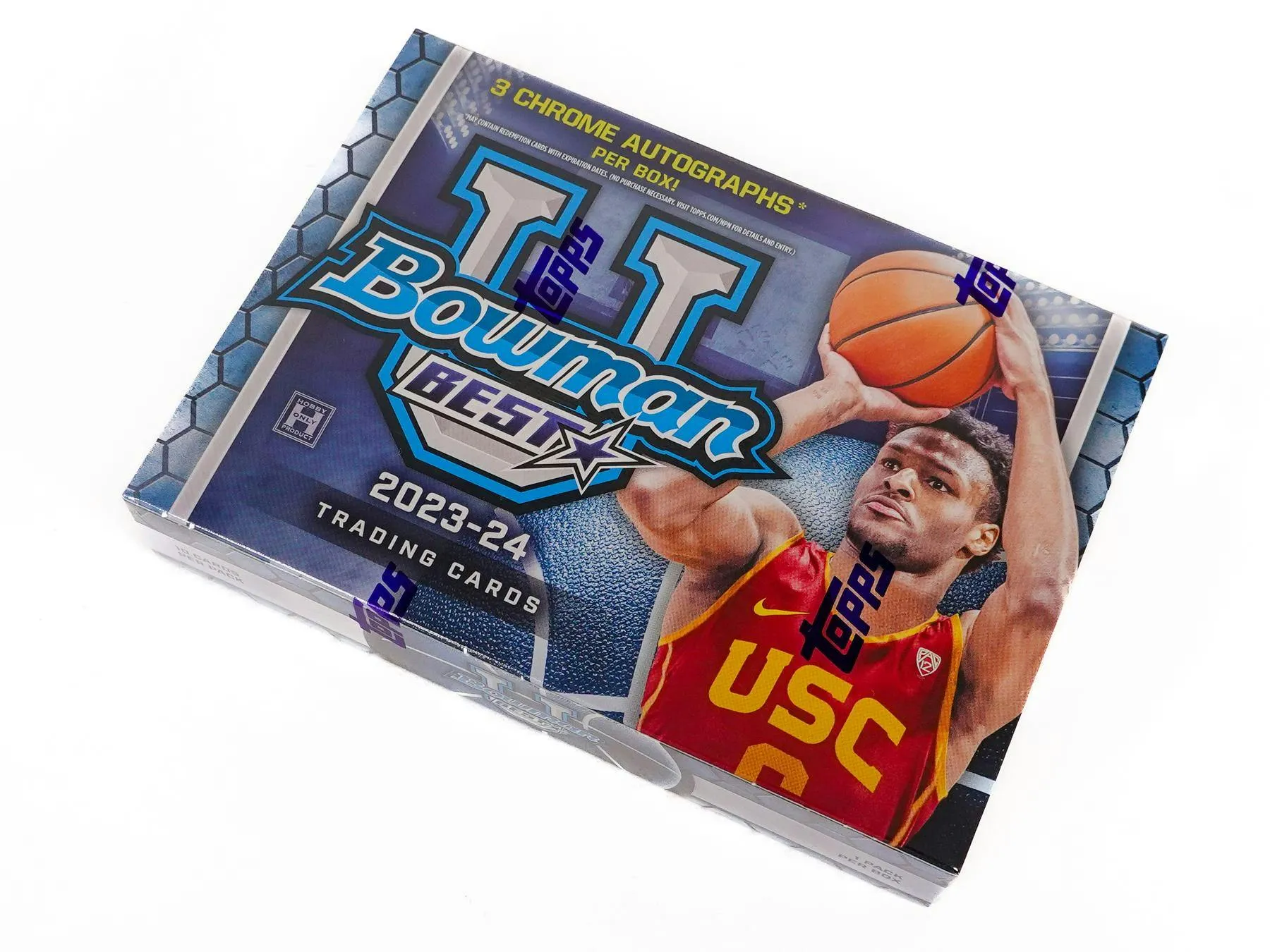 2023-24 Bowman University Best Basketball Breakers Delight Box