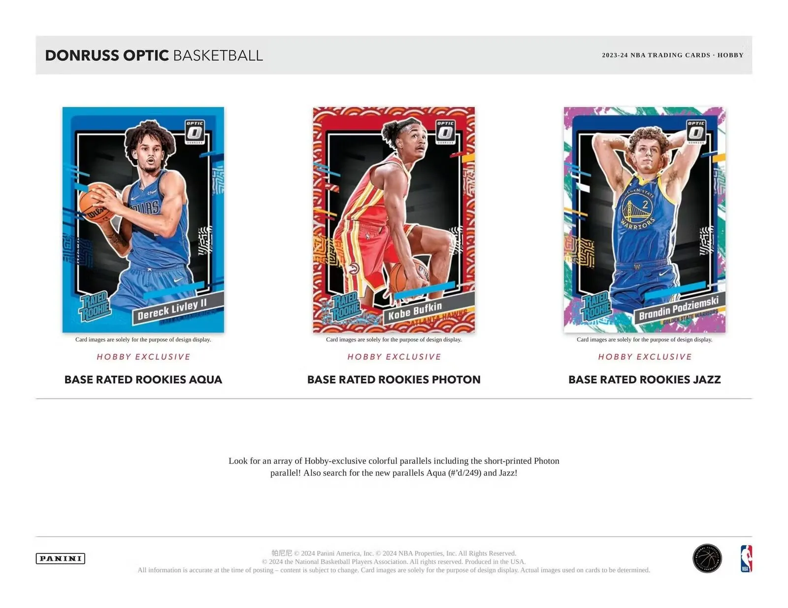 2023-24 Panini Donruss Optic Basketball Hobby Box