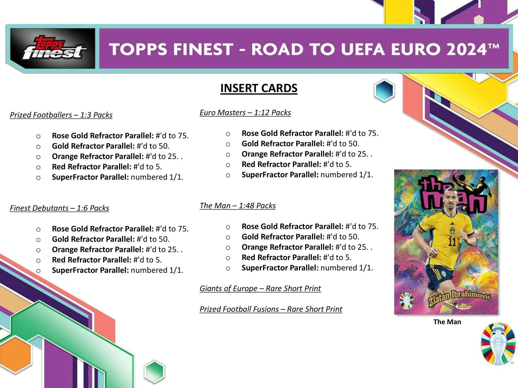 2023-24 Topps Finest Road to UEFA Euro Soccer Hobby Box