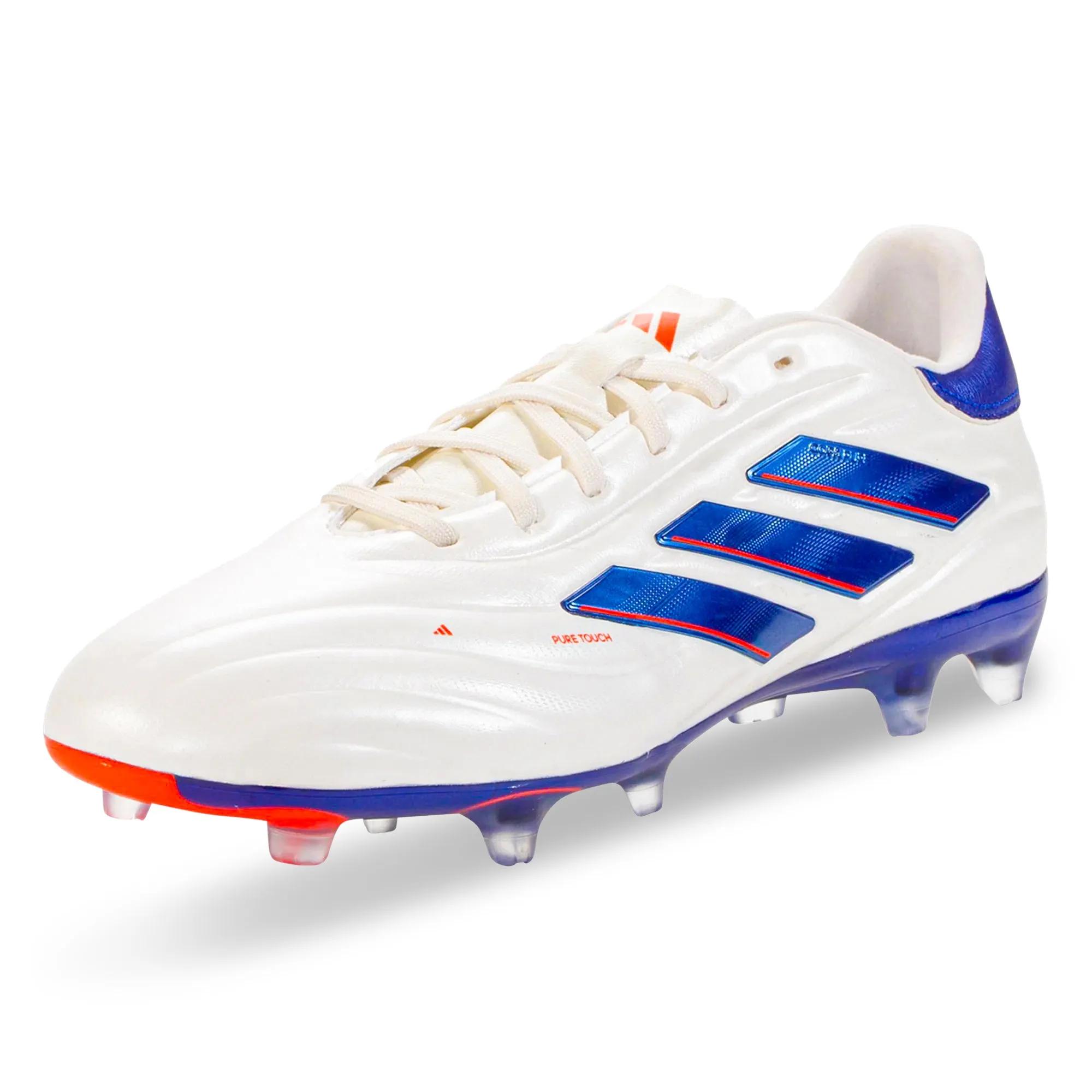 adidas Copa Pure 2 Elite FG (White/Lucid Blue/Solar Red)