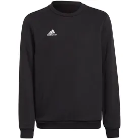 Adidas Entrada 22 Sweat Top Black H57474 140Cm