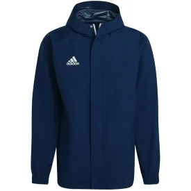 Adidas Men's Entrada 22 All Weather Jacket Navy Blue Ik4011