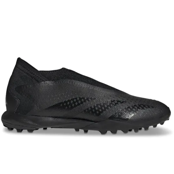 adidas Predator Accuracy.3 Laceless Turf Soccer Shoes (Core Black)