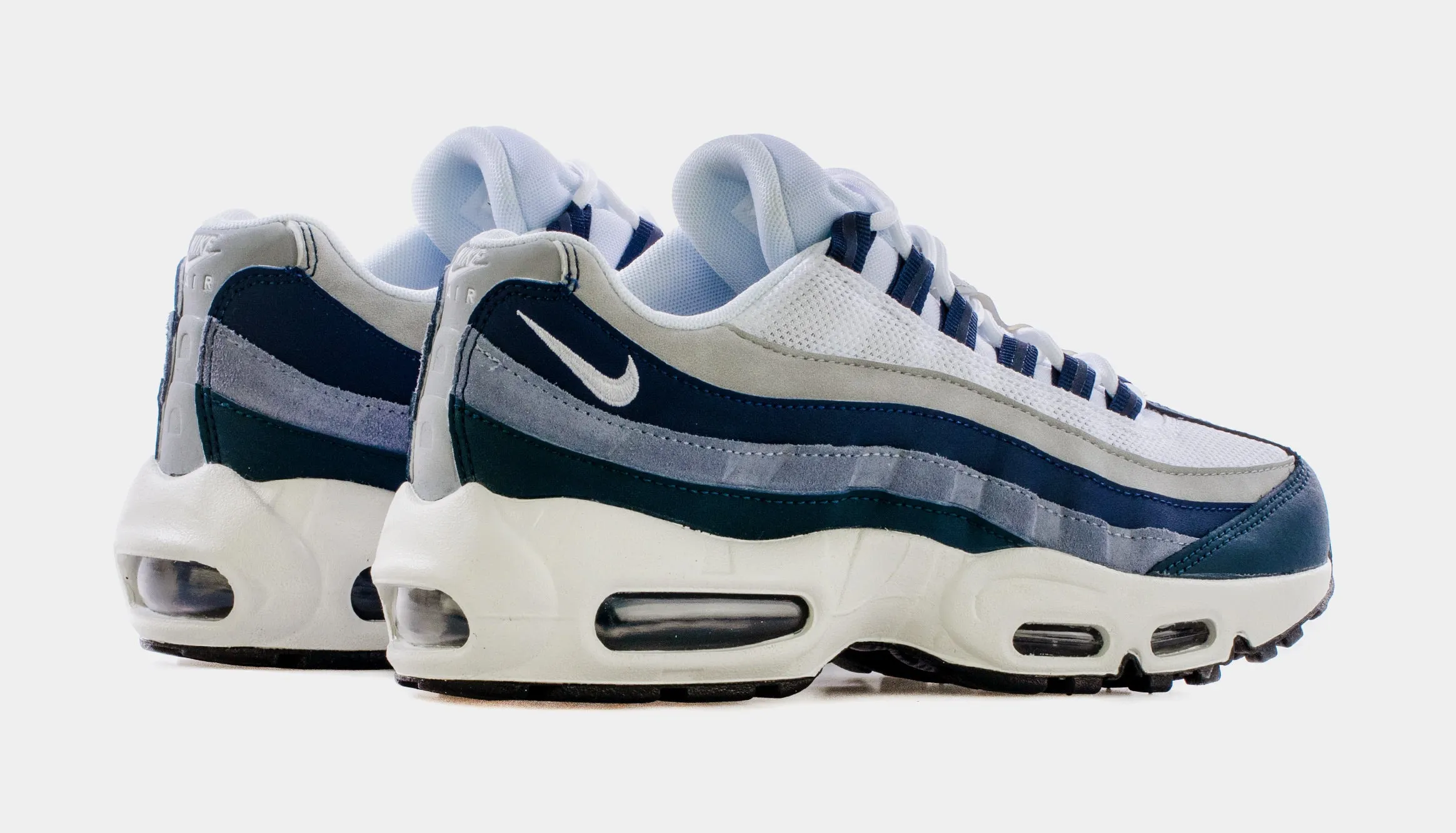 Air Max 95 Recraft Grade School Lifestyle Shoes (Blue/White)