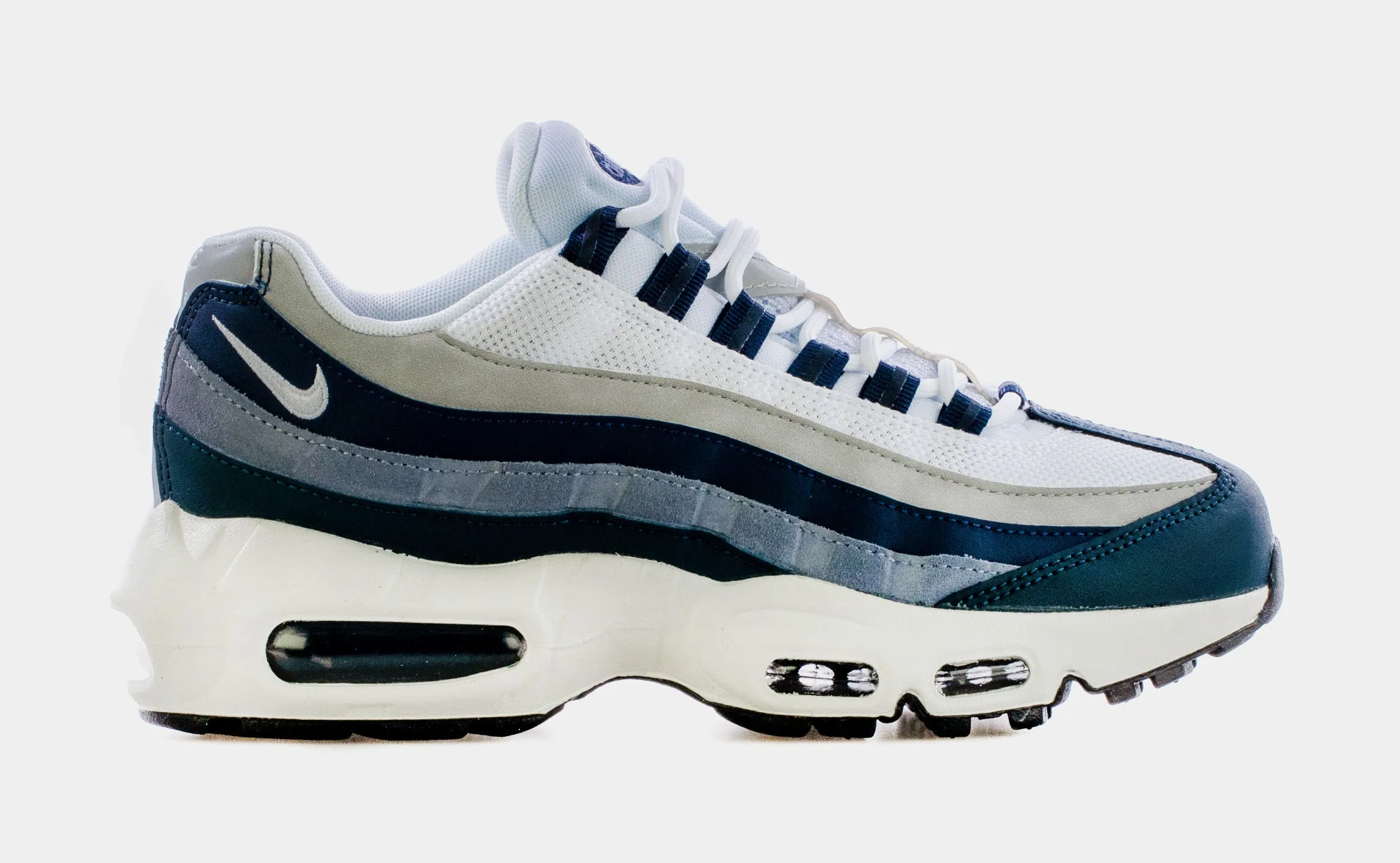 Air Max 95 Recraft Grade School Lifestyle Shoes (Blue/White)