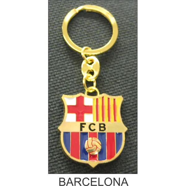 Barcelona  Metal Key Chain