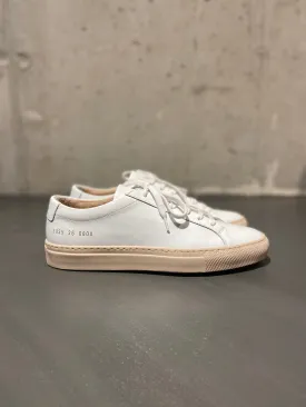 COMMON PROJECTS 3835 ACHILLES CONTRAST SOLE WHITE/NUDE