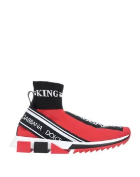 Dolce & Gabbana Man High-tops & sneakers Red 7.5 UK