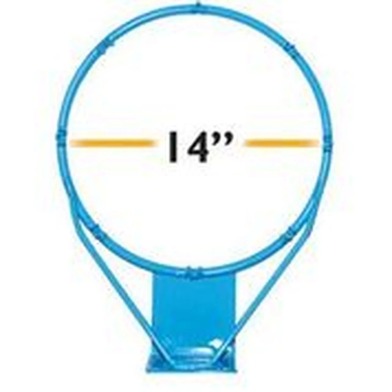 Dunn Rite Clear Hoop JR Basketball Set