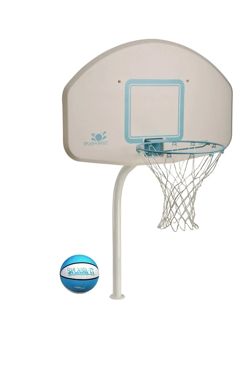 Dunn Rite Deck Shoot Stainless Basketball Set