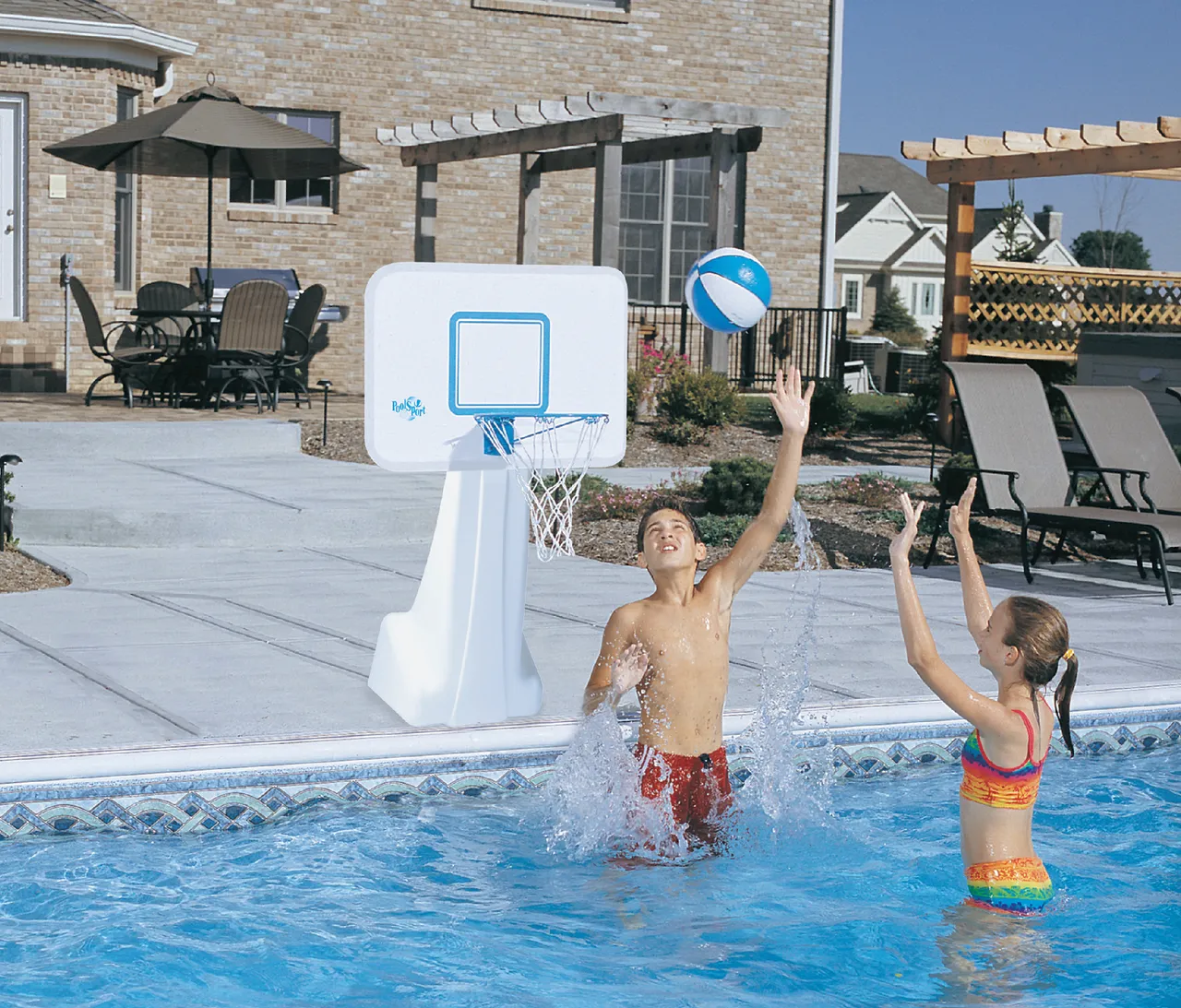 Dunn Rite PoolSport Basketball Set