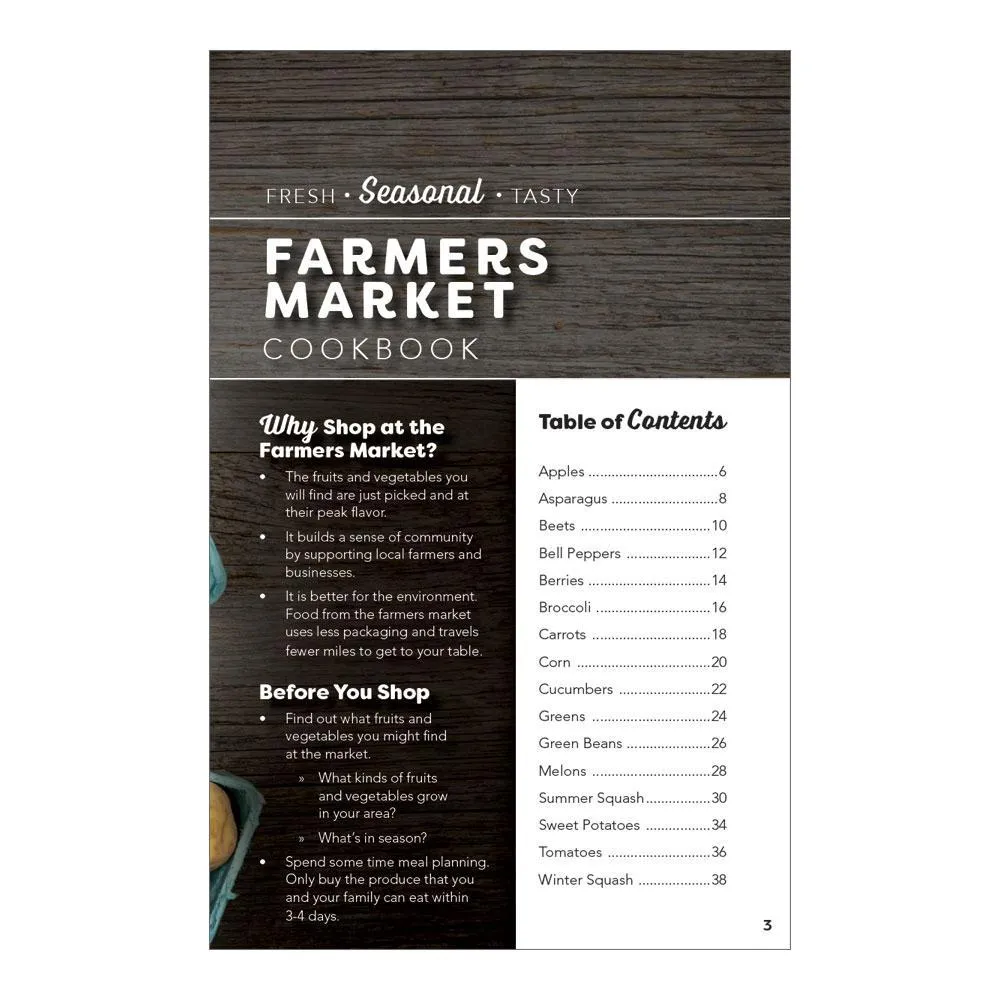 Farmers Market Cookbook