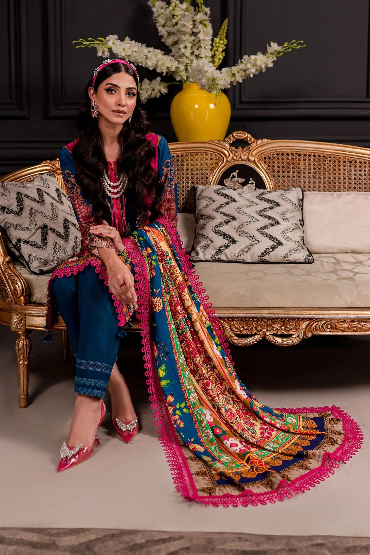 Firdous Linen Collection 2023 – 23-FLP-20379-B