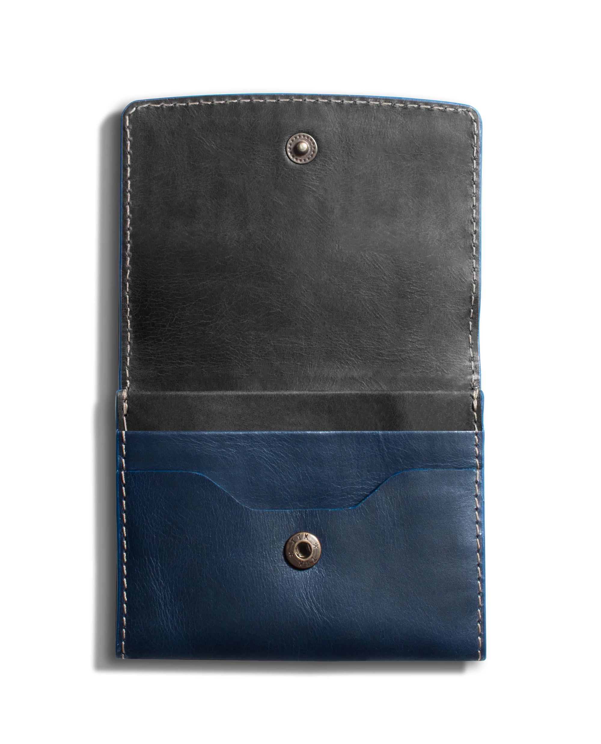 Fliptop Leather Cash & Card Wallet