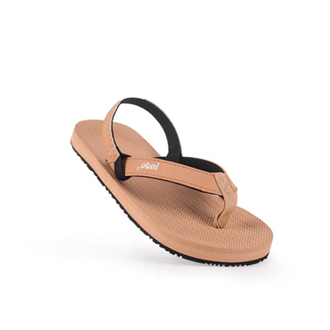 Indosole Essentials Flip Flops Toddlers Light Soil