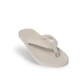 Indosole Recycled Fabric by Pable Flip Flops Men Sea Salt/Natural-Sea Salt Sole