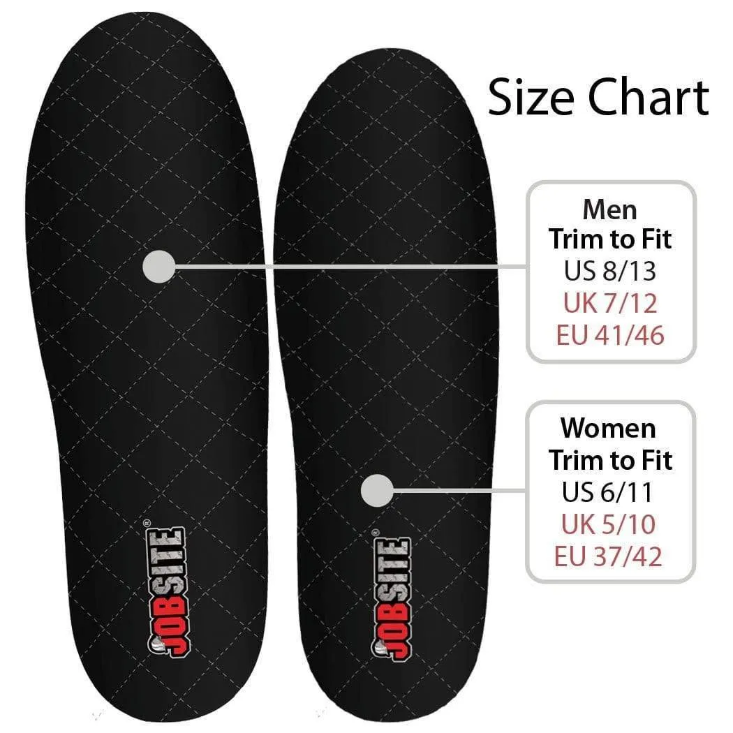 JobSite Warm Feet Thermal Insoles - 3M Thinsulate Insulation