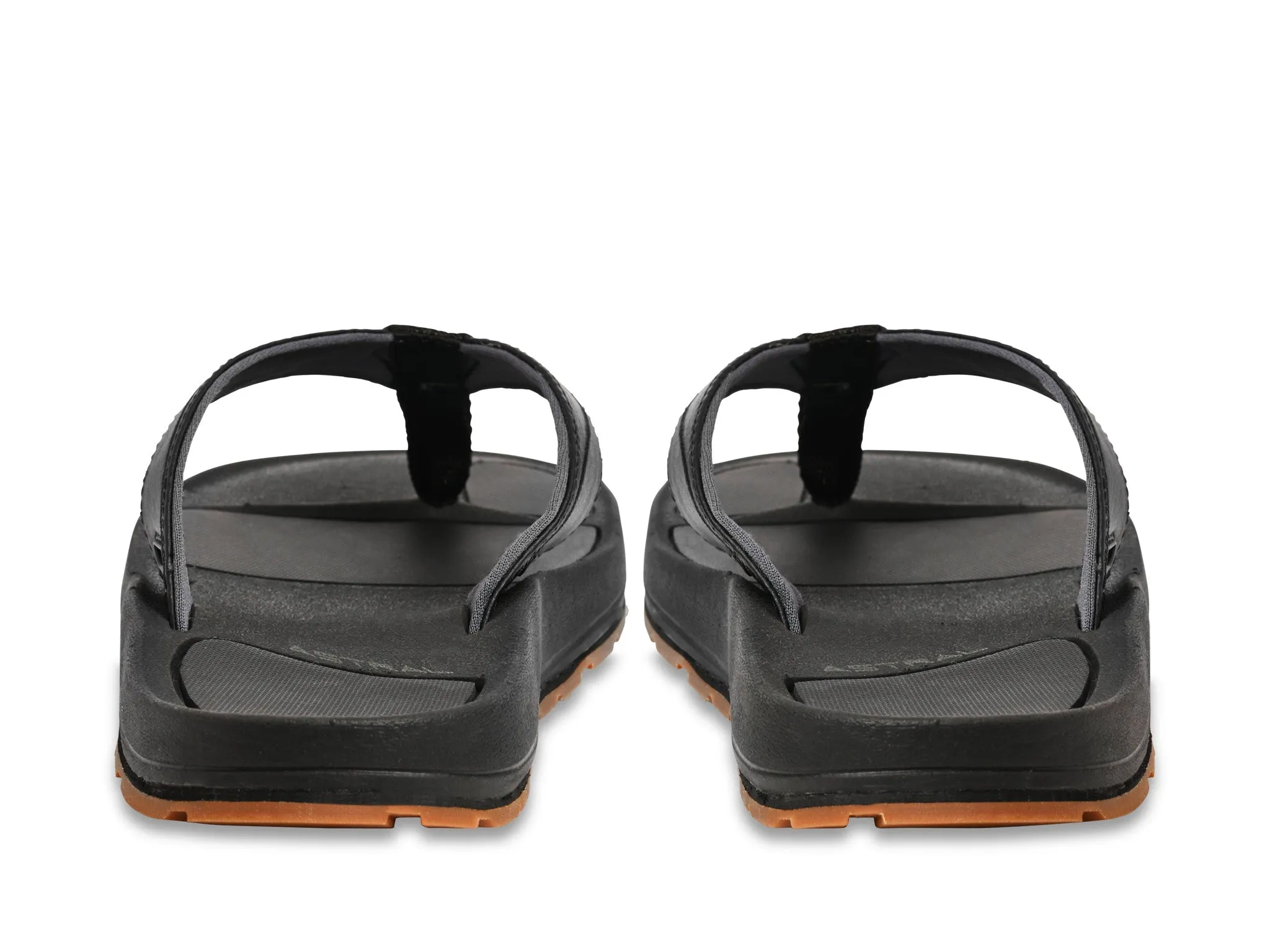 Men's Astral Filipe Flip Flops Color: Space Black