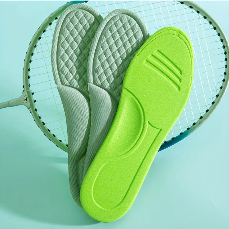 Mens Sports Insoles with Deodorizing and Massage Technology