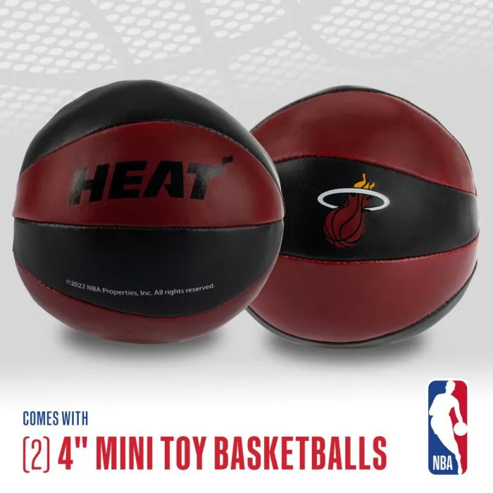 Miami HEAT Soft Sport Mini-Basketball 2 Pack