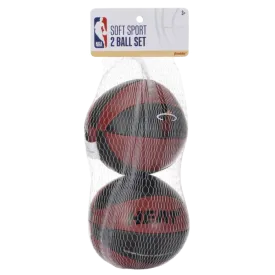 Miami HEAT Soft Sport Mini-Basketball 2 Pack