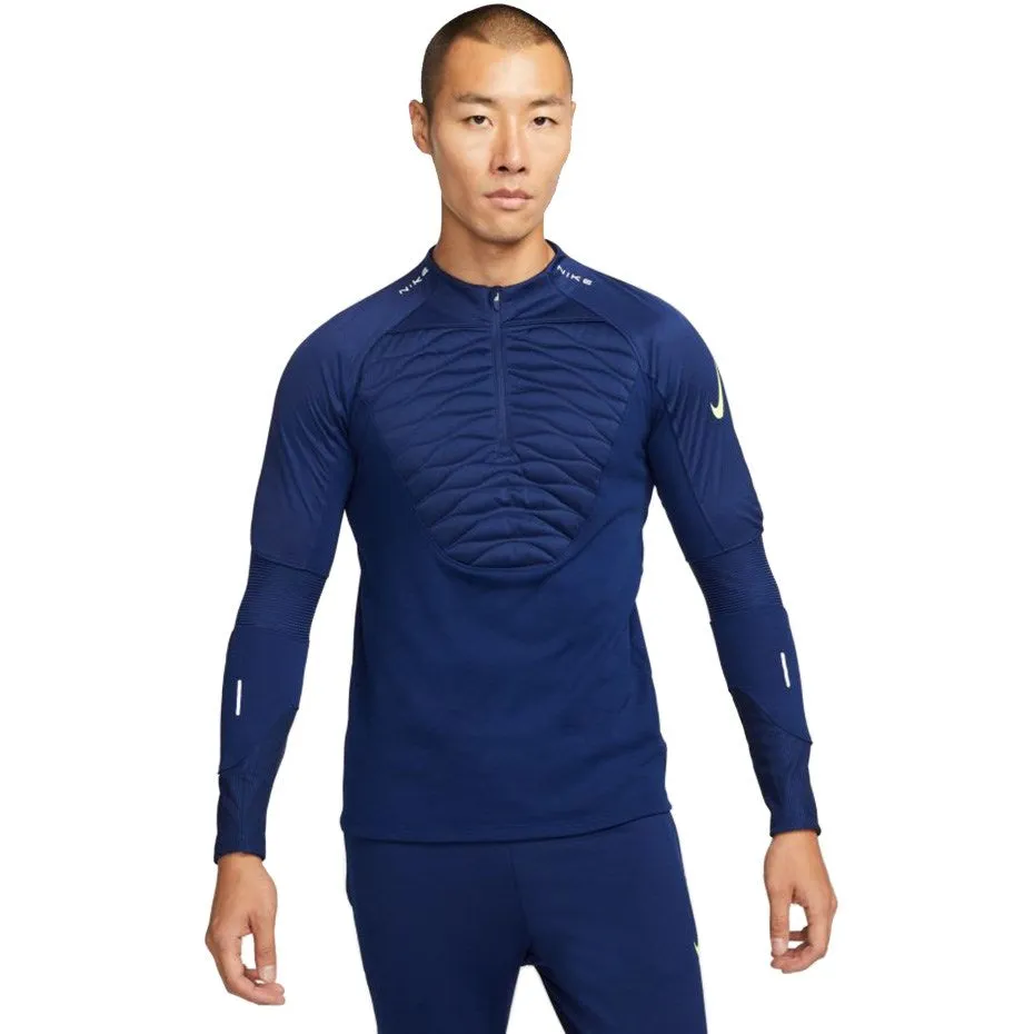 Nike Nk Therma-Fit Strike Drill Top Winter Warrior Men's Sweatshirt Navy Dc9156 492