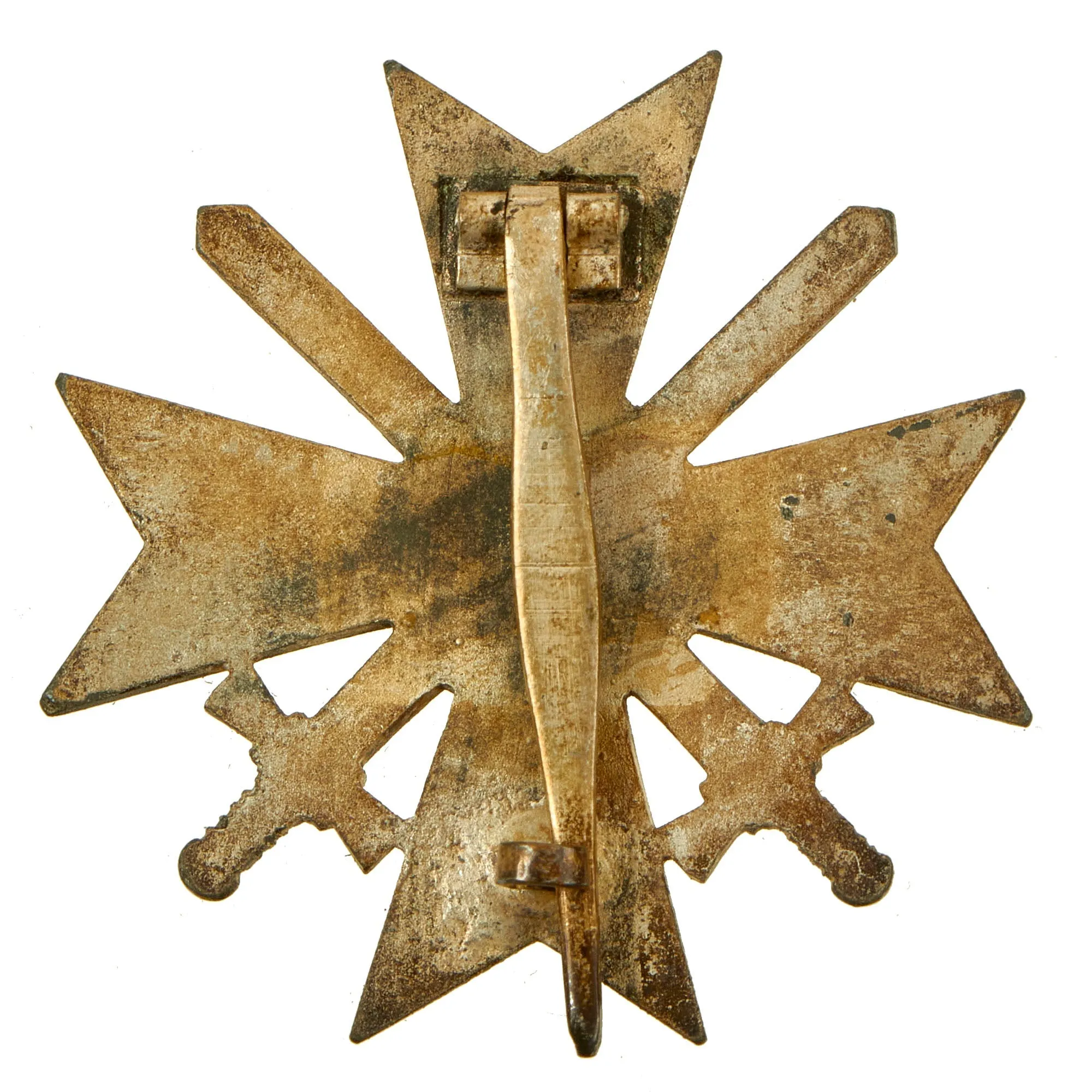 Original German WWII War Merit Cross KvK 1st Class with Swords by Wilhelm Deumer of Lüdenscheid - Kriegsverdienstkreuz