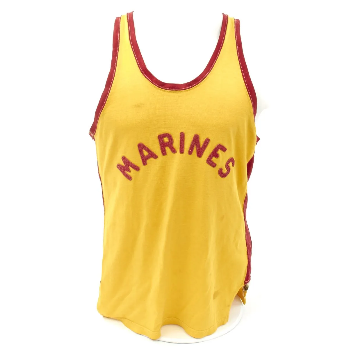 Original WWII USMC Marine Corps Basketball Uniform Jersey