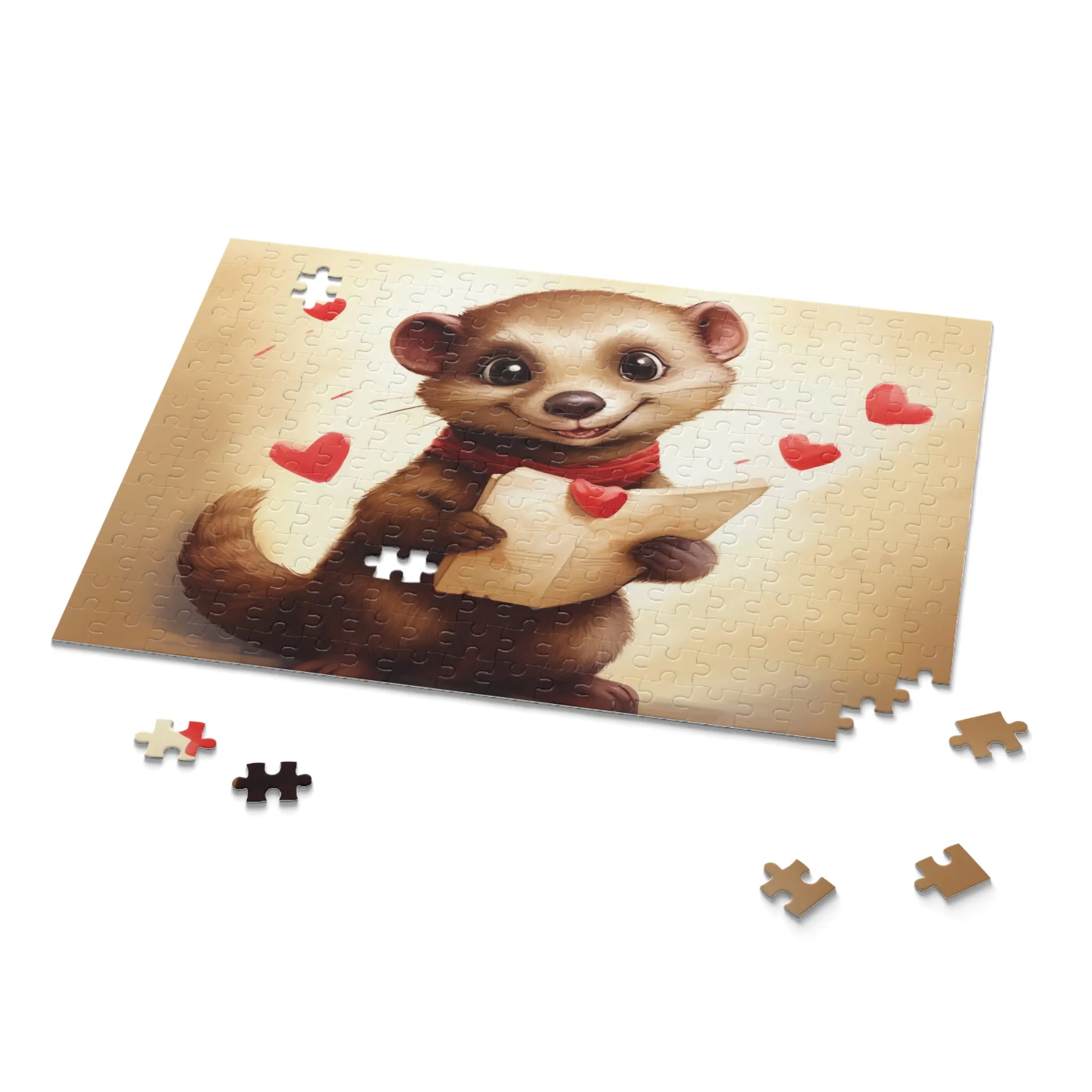 Personalised/Non-Personalised Puzzle, Meerkat (120, 252, 500-Piece)