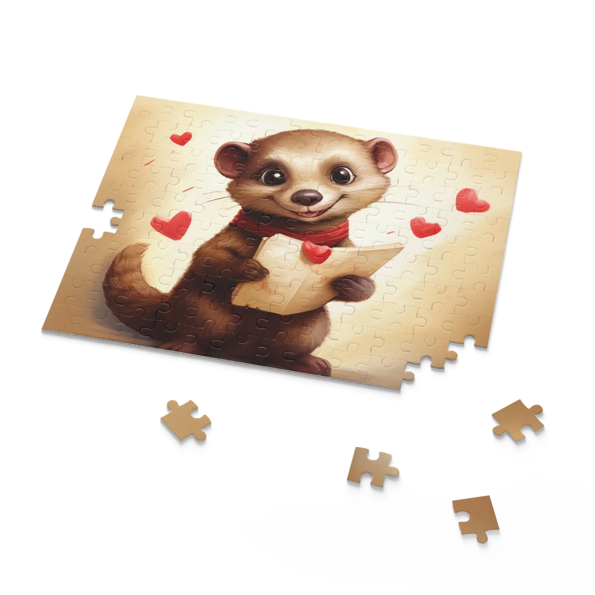 Personalised/Non-Personalised Puzzle, Meerkat (120, 252, 500-Piece)