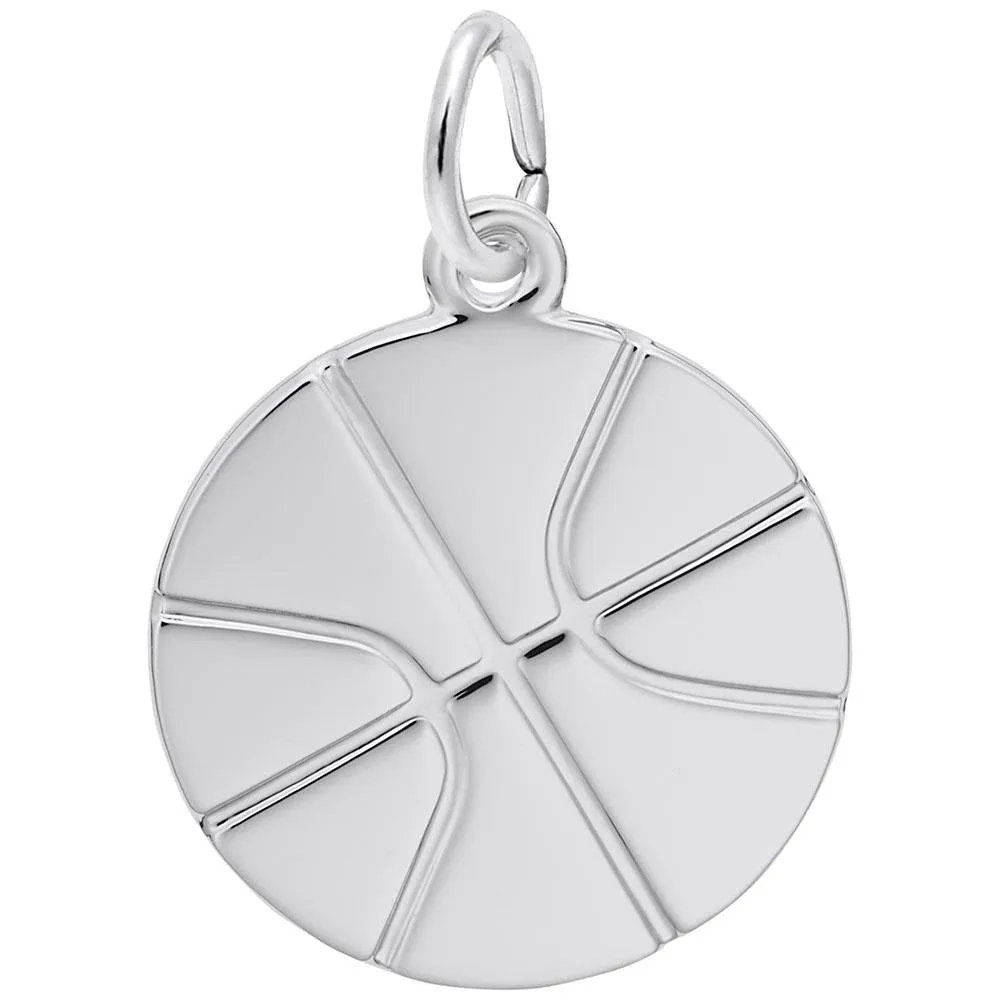 Rembrandt Charms - Flat Basketball Charm - 7786