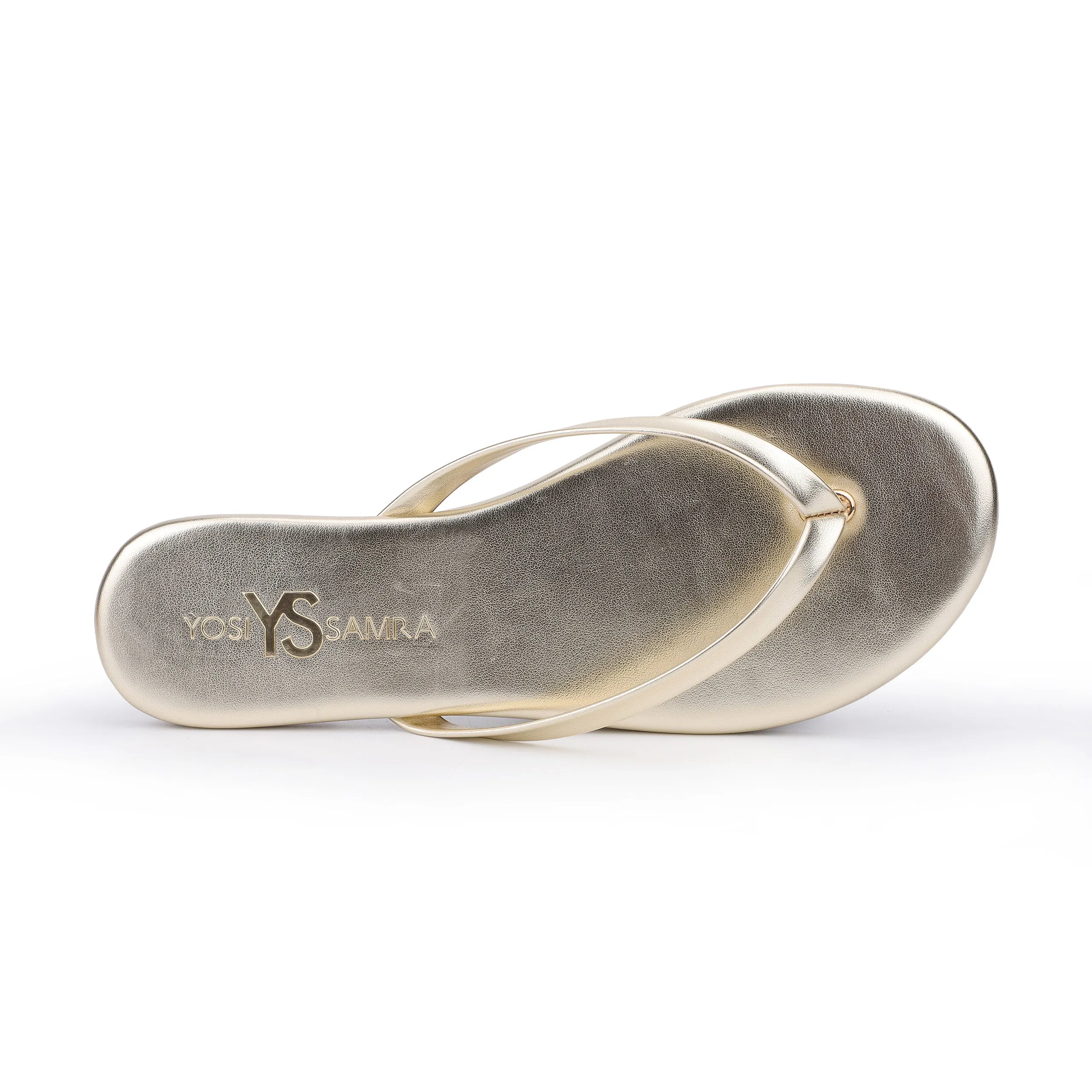 Rivington Flip Flop in Gold