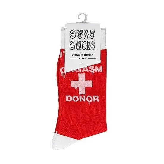 Shots Sexy Socks Orgasm Donor