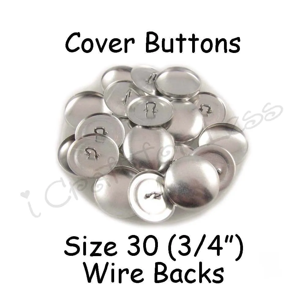 Size 30 Cover Buttons