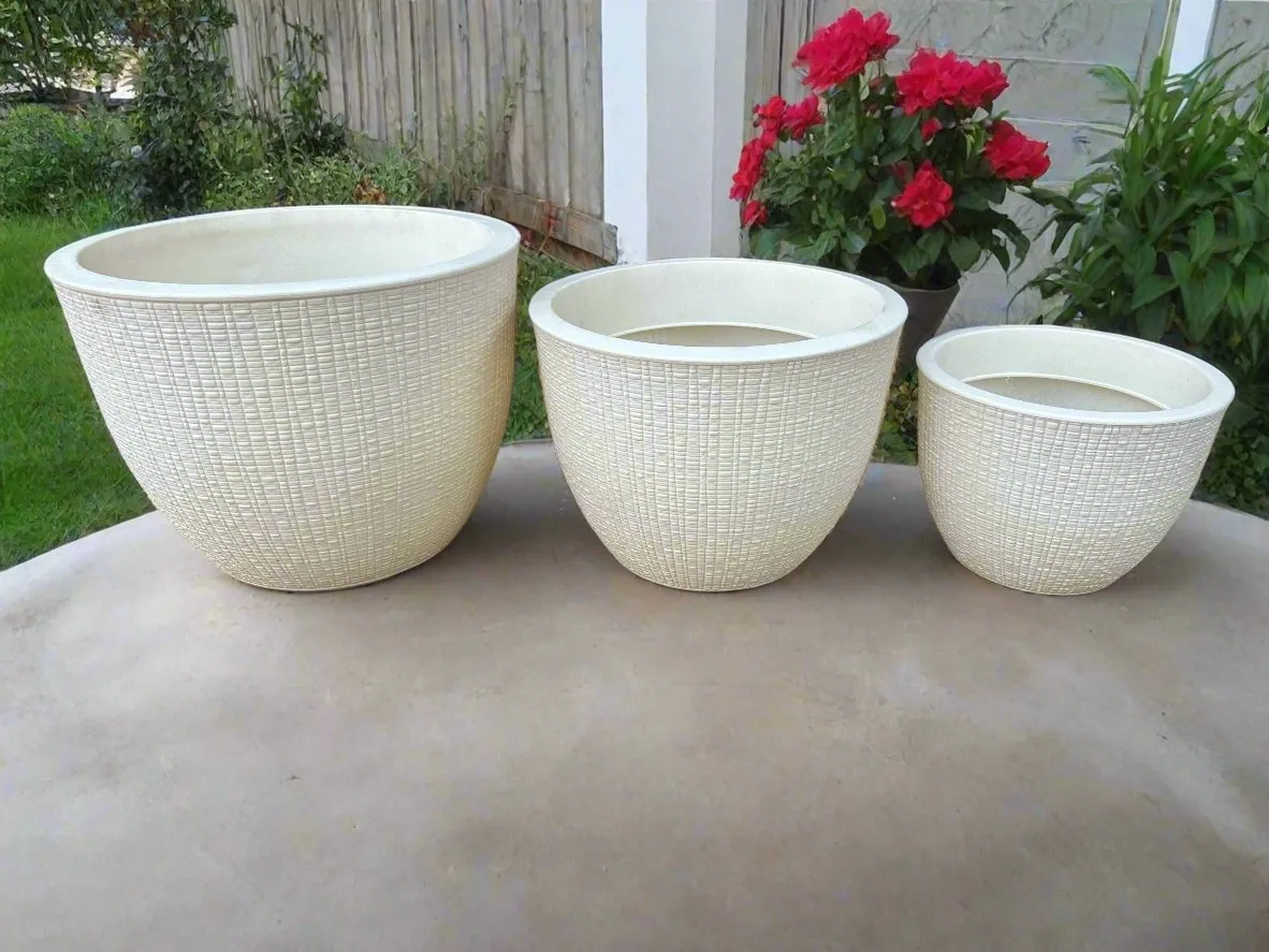 Small Poly Deco Flower Pot