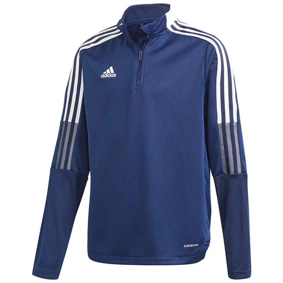 Sweatshirt For Kids Adidas Tiro 21 Training Top Youth Navy Blue Gk9661 128Cm