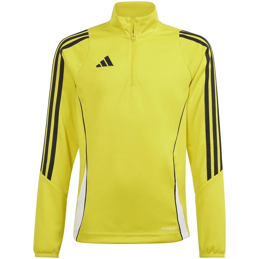 Sweatshirt For Kids Adidas Tiro 24 Training Top Yellow Ir9365 128Cm