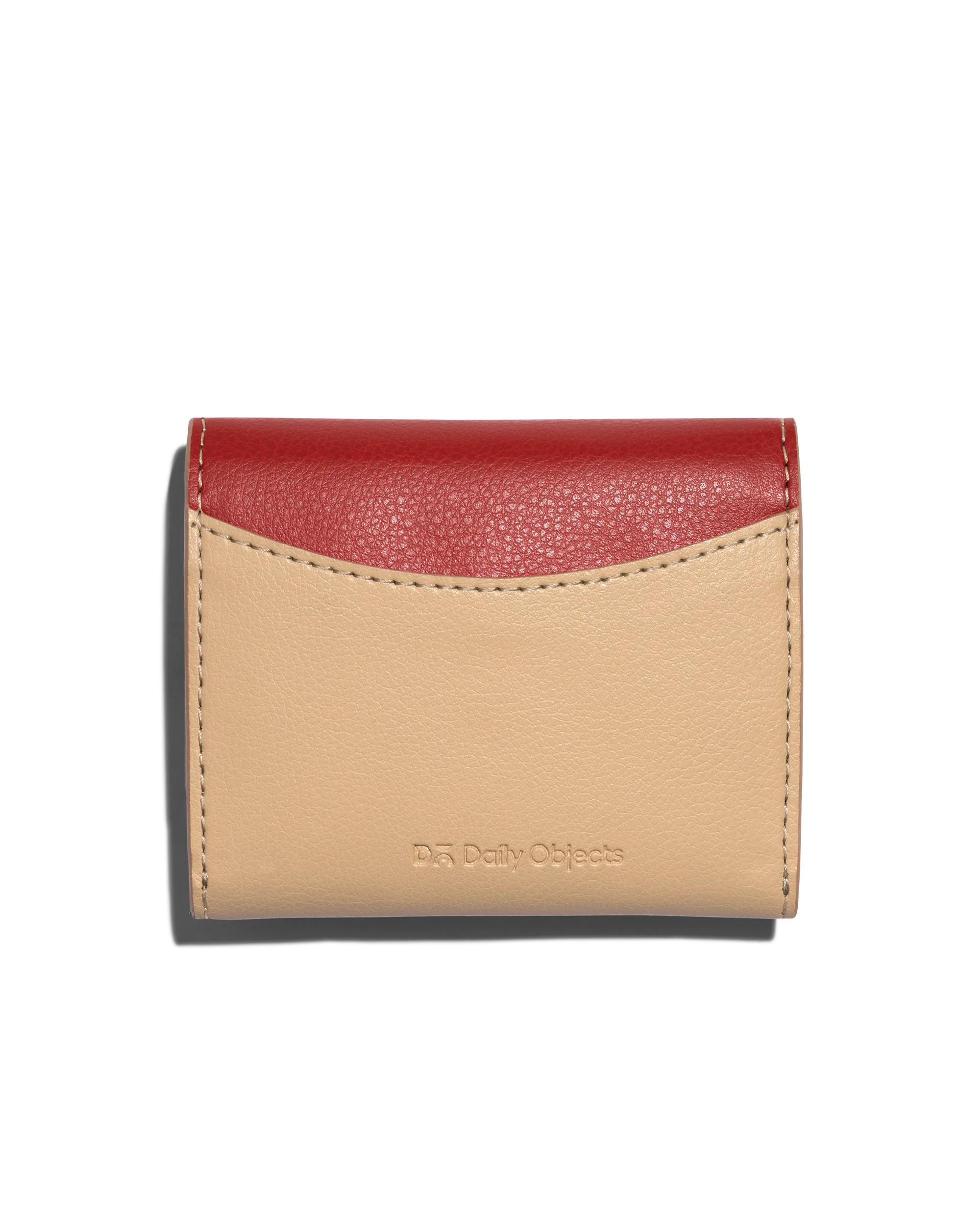 Terracotta Red Fliptop Cash & Card Wallet