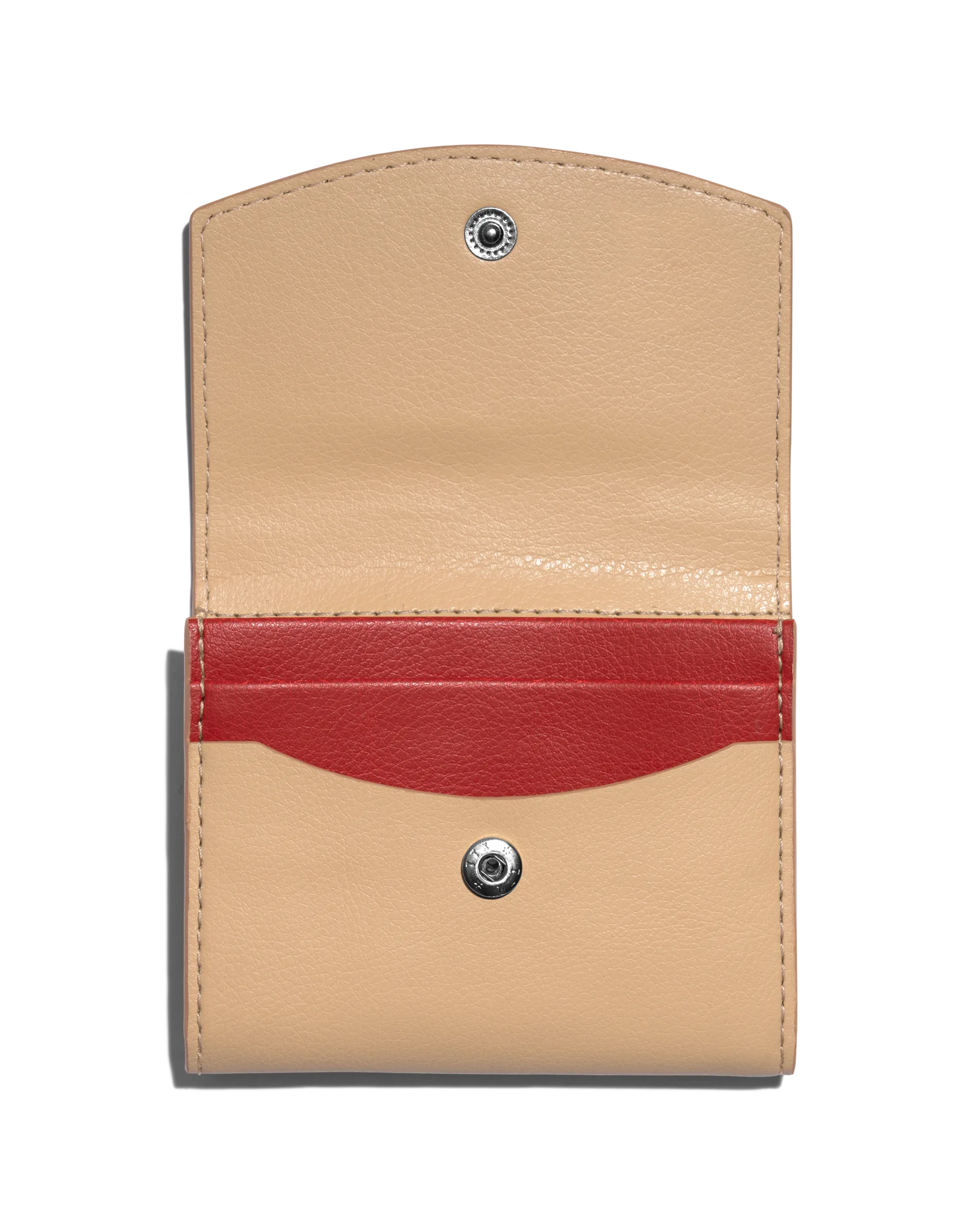 Terracotta Red Fliptop Cash & Card Wallet