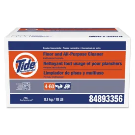 Tide® Powder Concentrate Floor & All-Purpose Powder Cleaner Institutional Formula (18 lb Box)