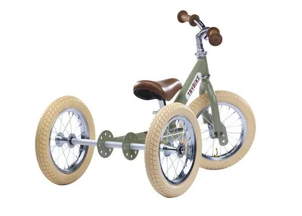 Trybike 2-in-1 Trike & Balance Bike - Green